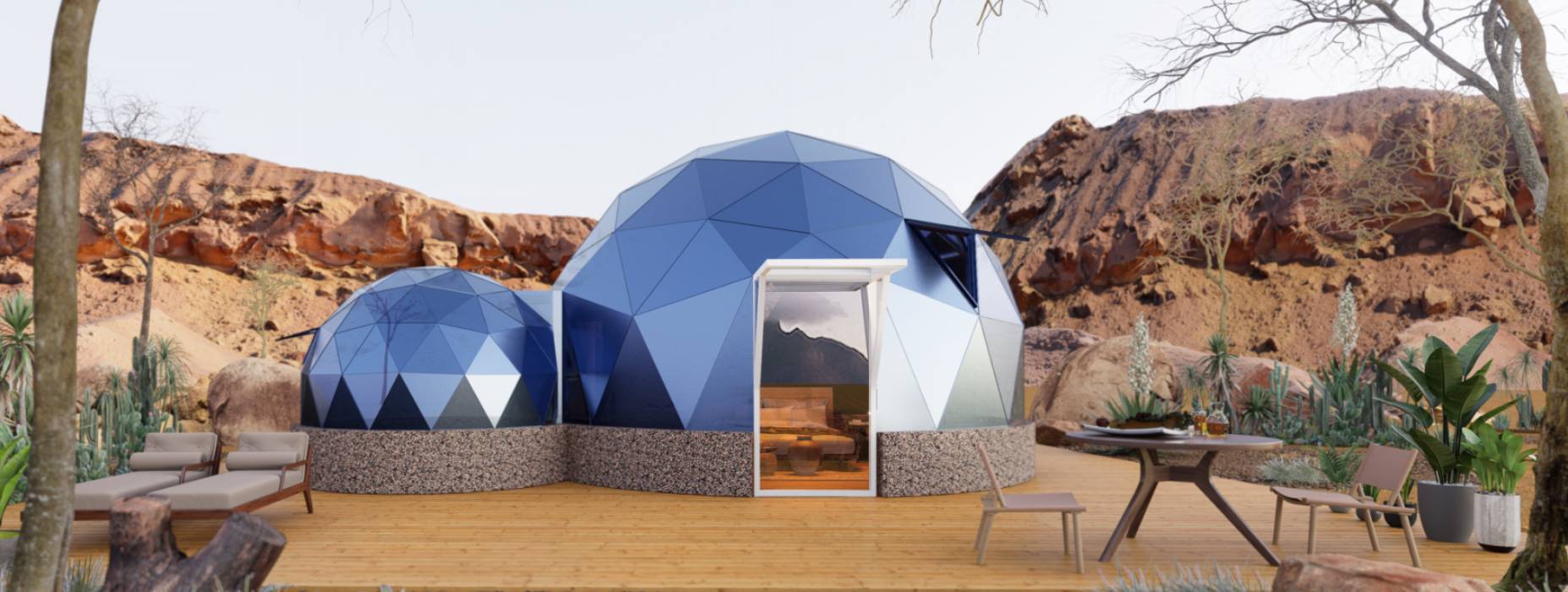 尤溪县球形智能光伏玻璃星空房